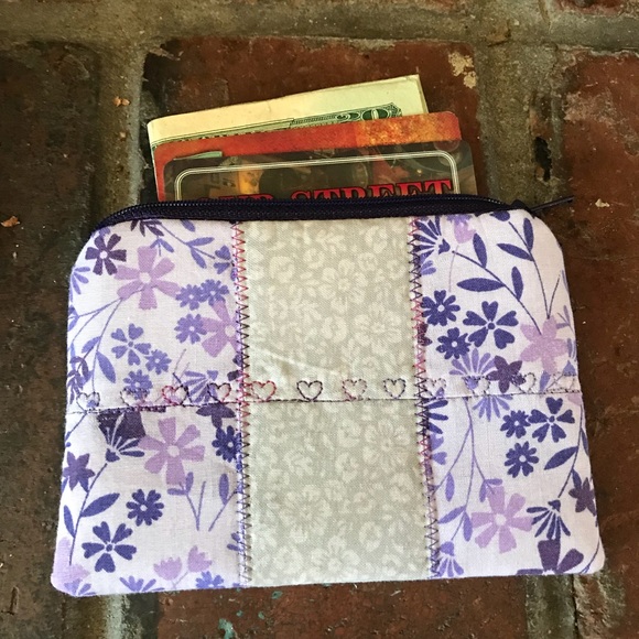 Simply Quilted Handbags - Quilted Wallet/Coin Pouch